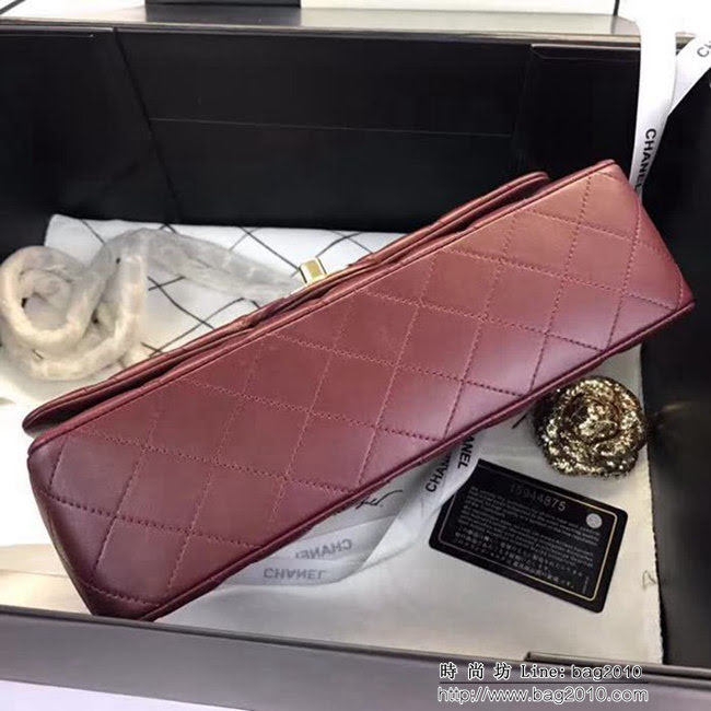 香奈兒CHANEL 原單精品升級版A1112進口小羊皮 金銀鏈條單肩斜挎包 DSC1424